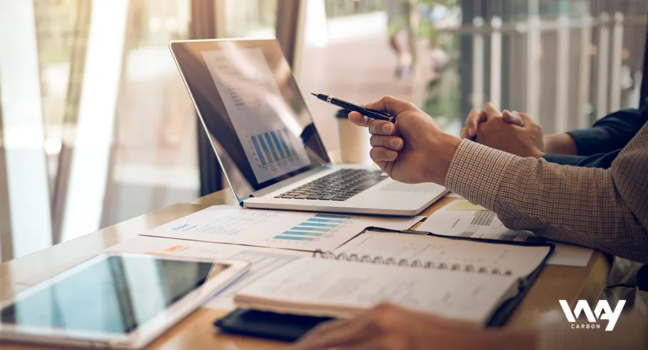 What does WayCarbon's entry into the IFRS Sustainability Alliance represent?