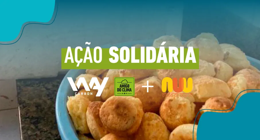 Ação Solidária: WayCarbon, Amigo do Clima e NUU Alimentos