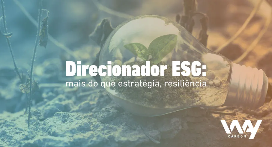 Direcionador ESG: mais do que estratégia, resiliência.