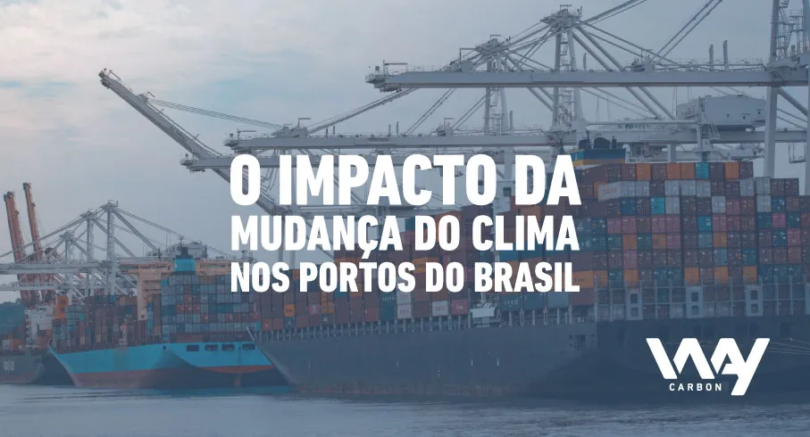 Impacto da mudança do clima nos portos da região costeira do Brasil.